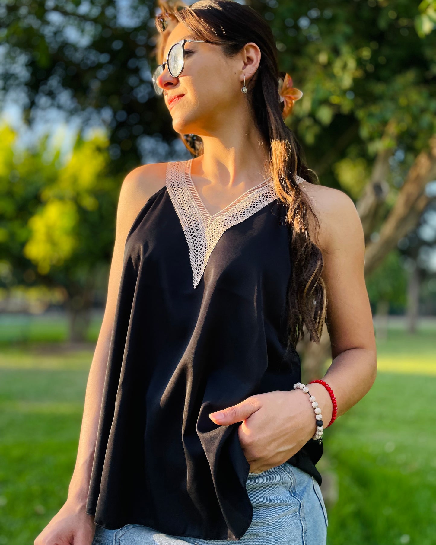 Blusa Merci Negro