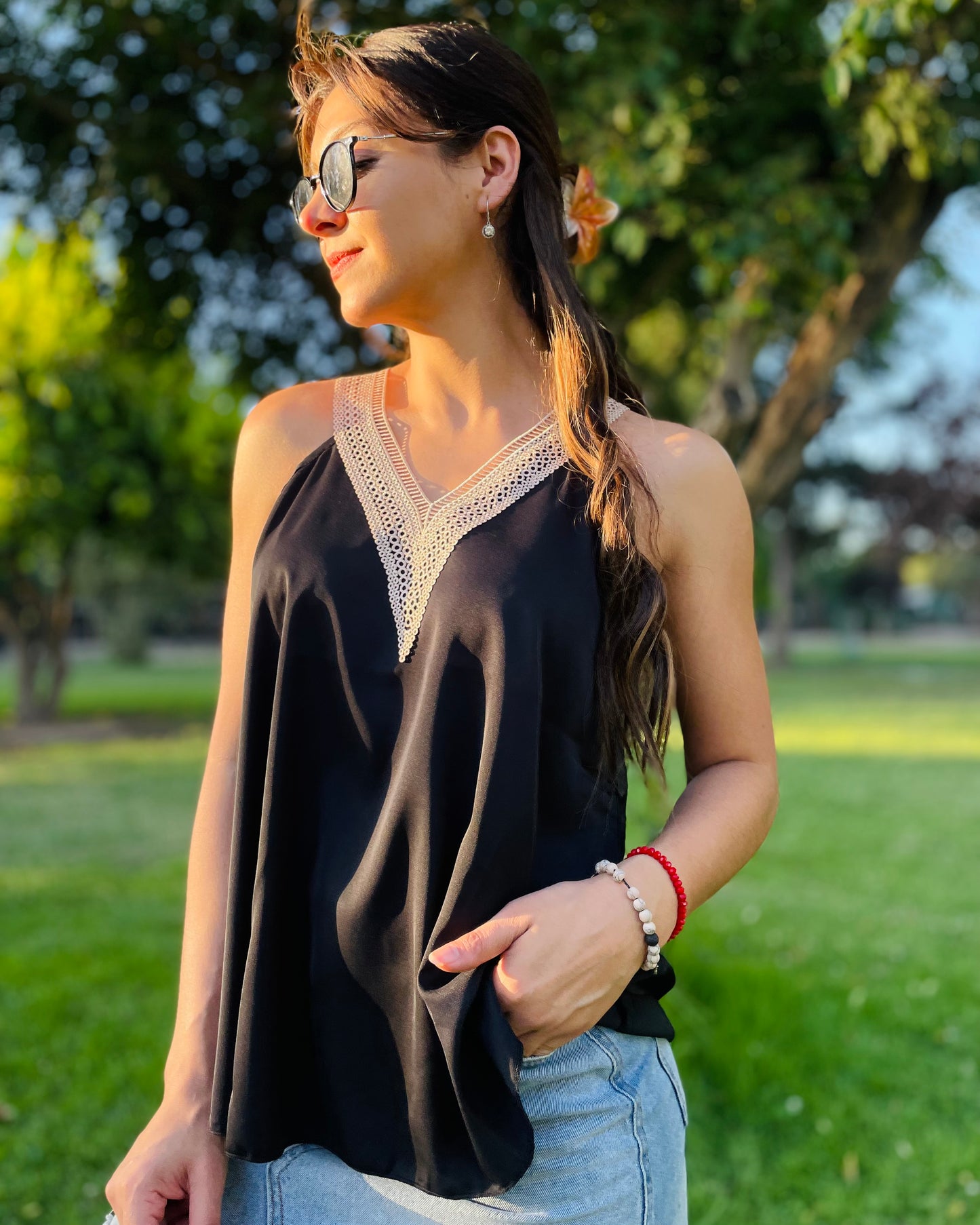 Blusa Merci Negro