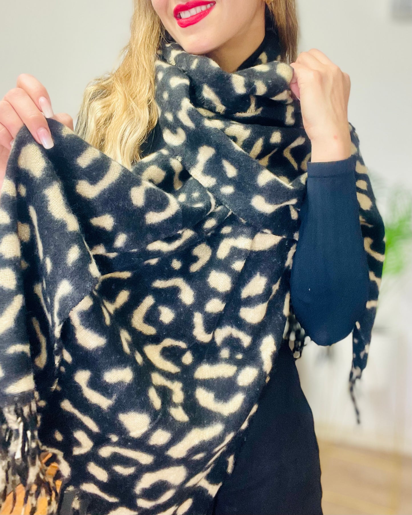 Maxi Bufanda Print