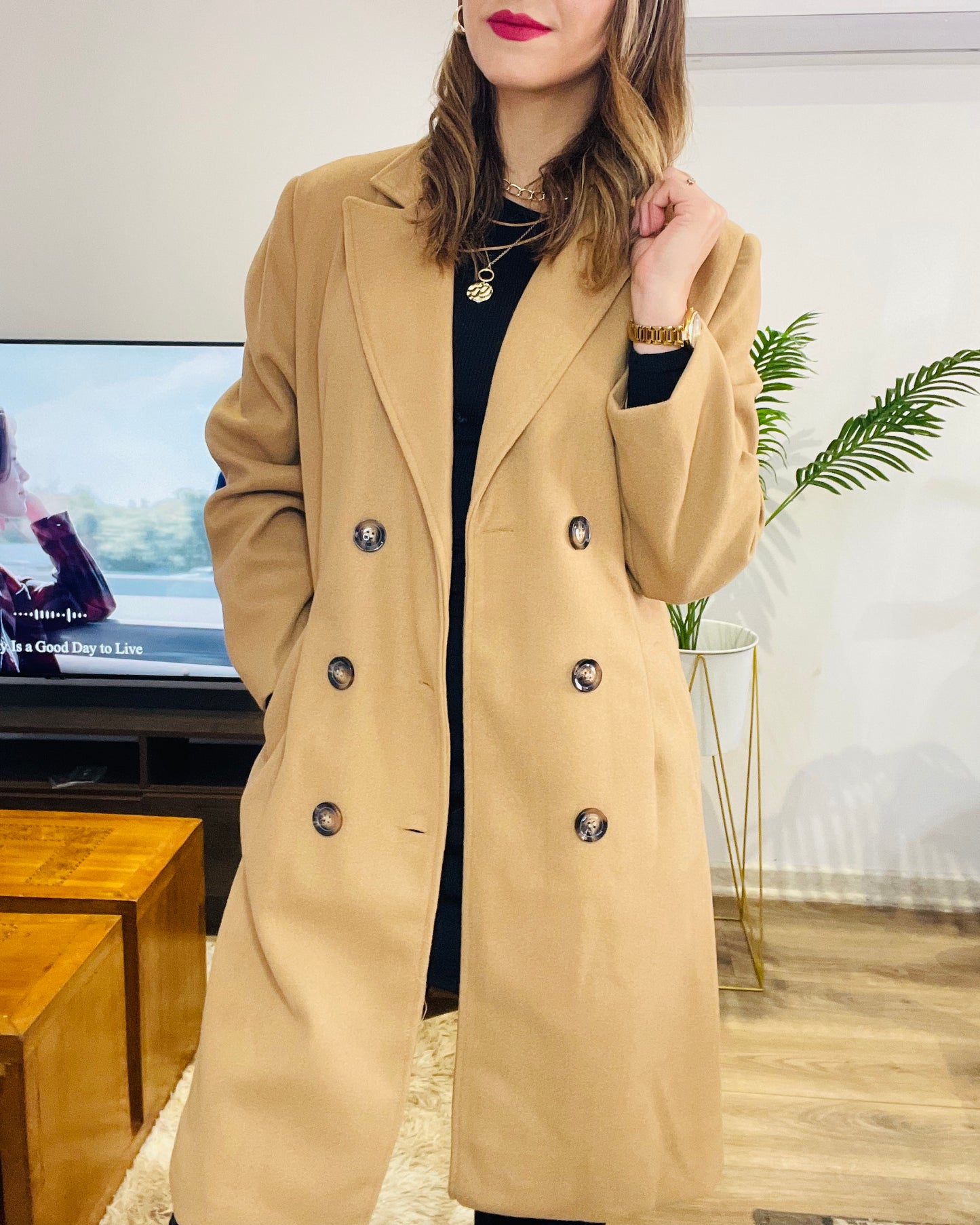 Abrigo Eliana Camel