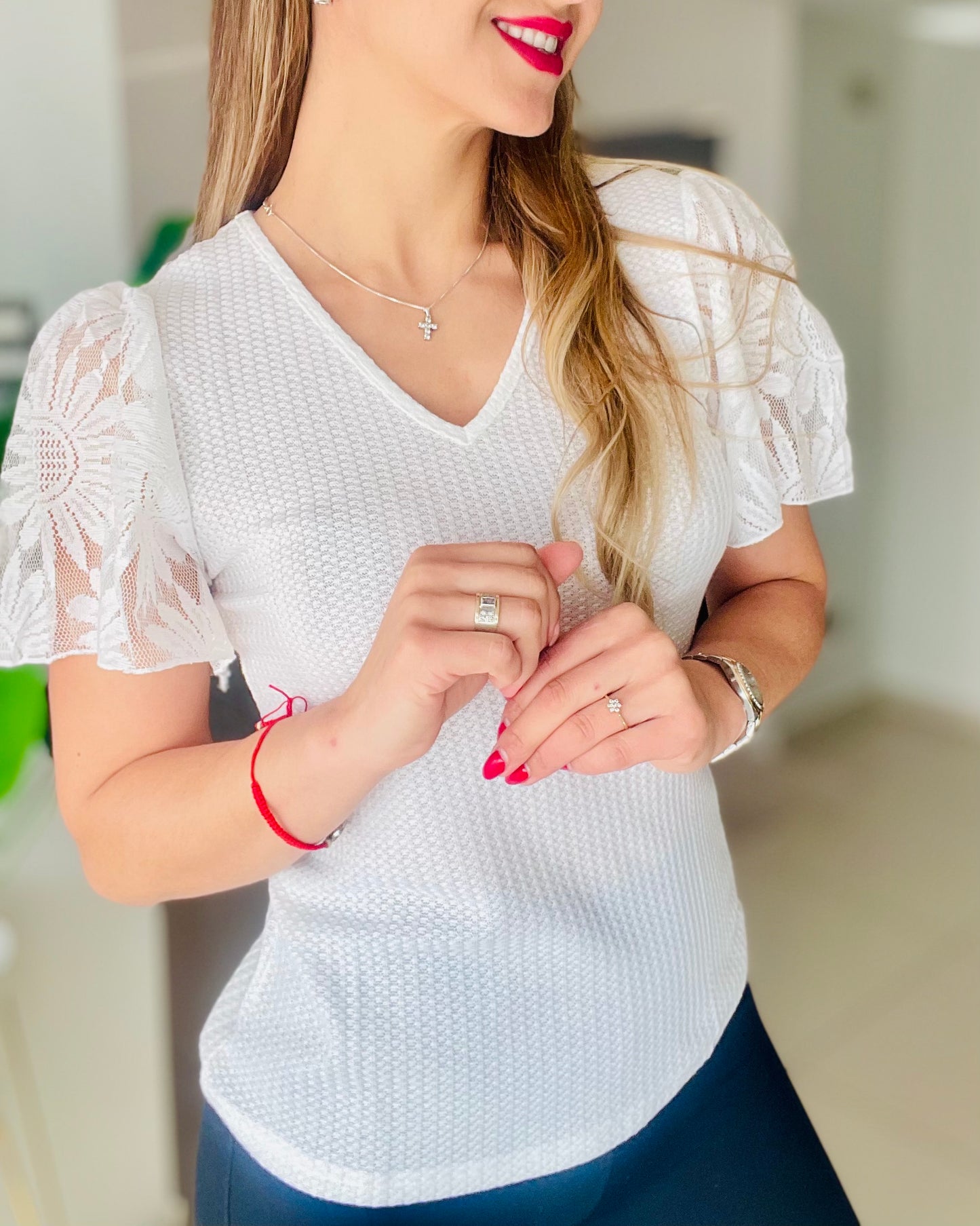 Polera Encaje