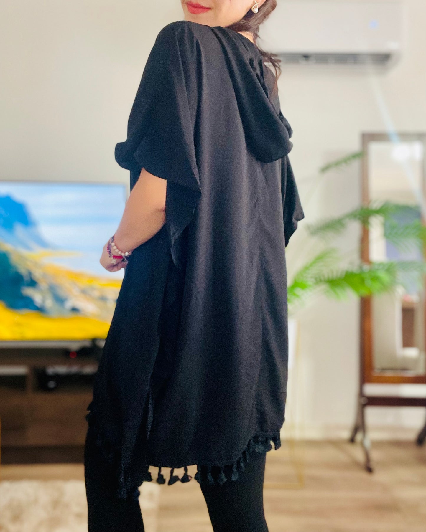 Blusón Melina Negro