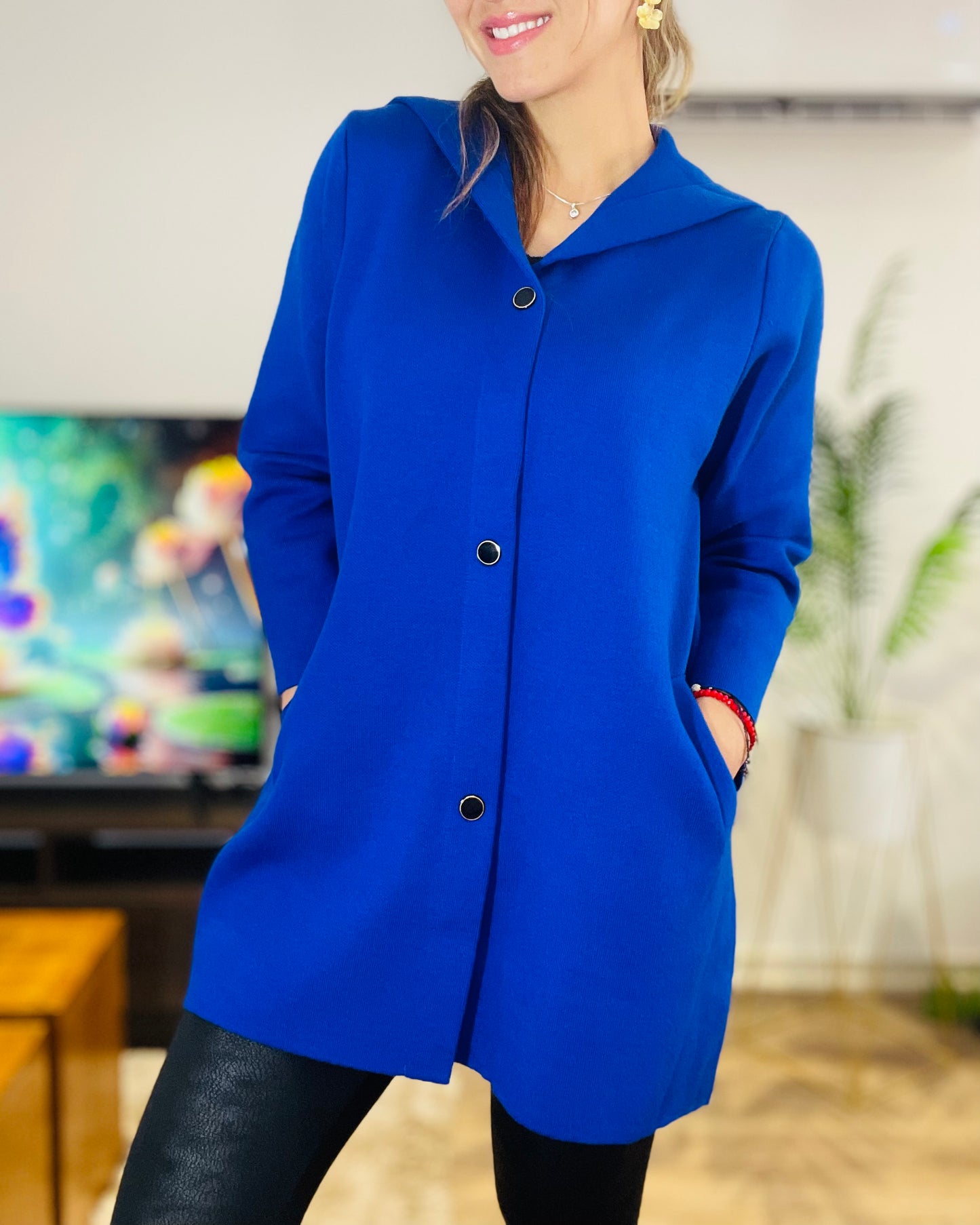 Abrigo Eloísa Azul Rey