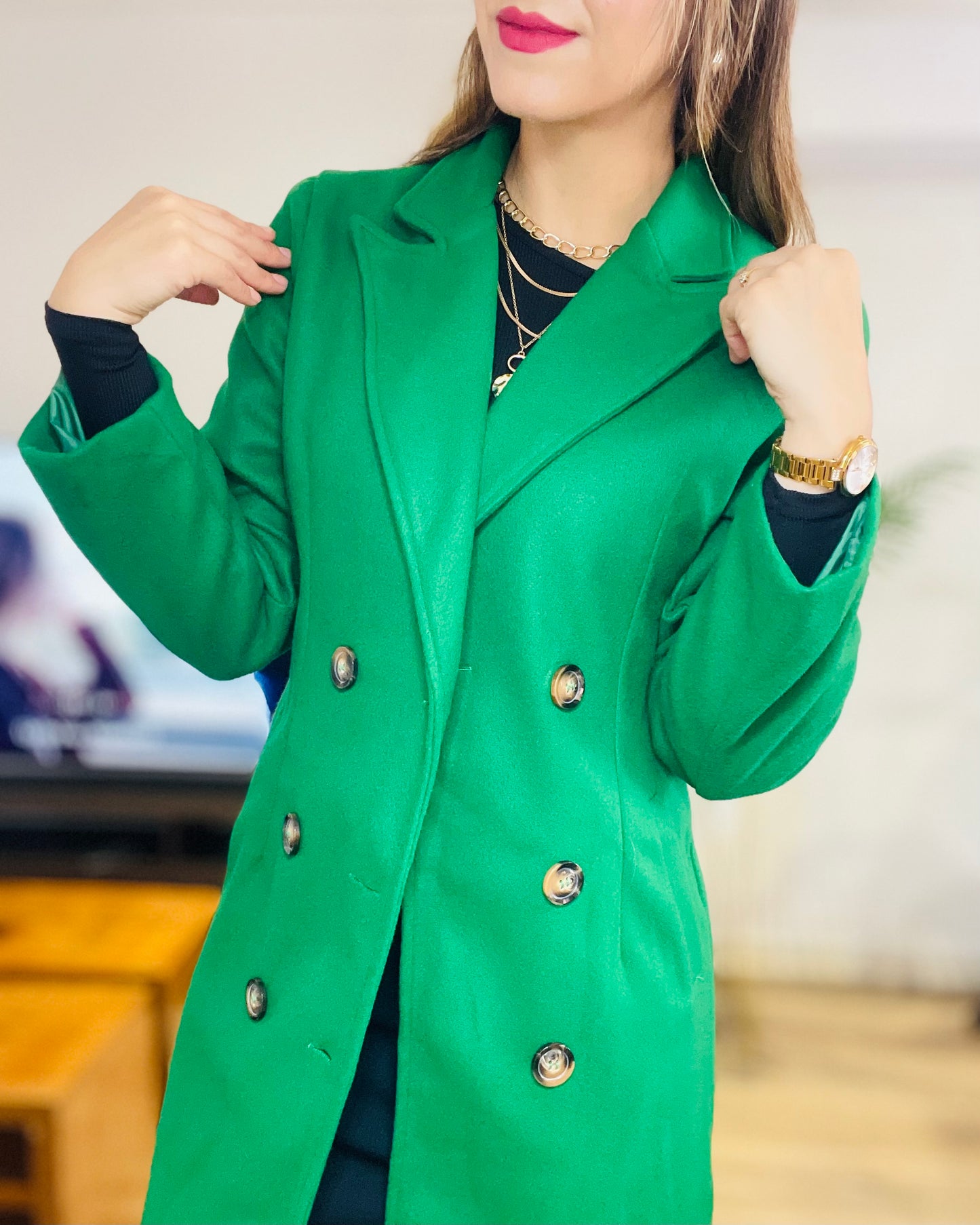 Abrigo Eliana Verde