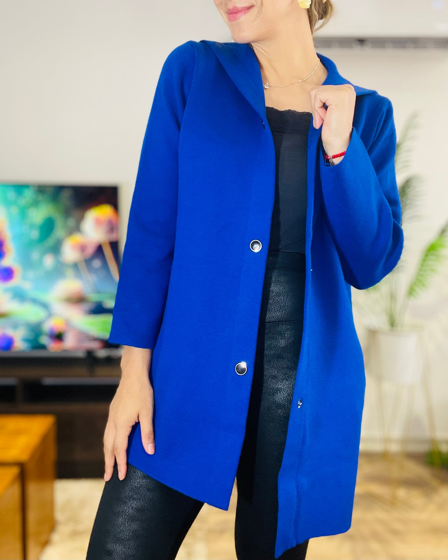 Abrigo Eloísa Azul Rey