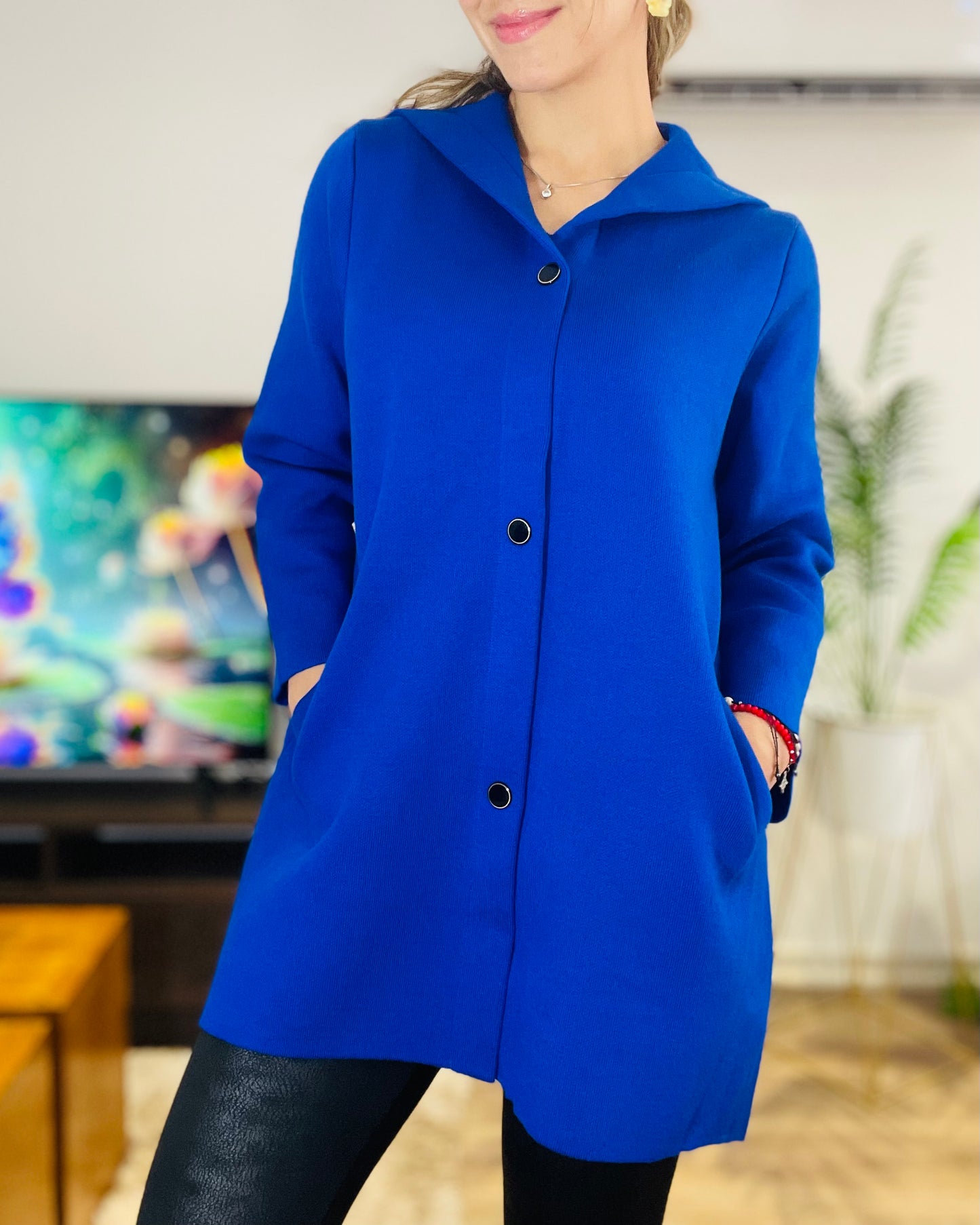 Abrigo Eloísa Azul Rey