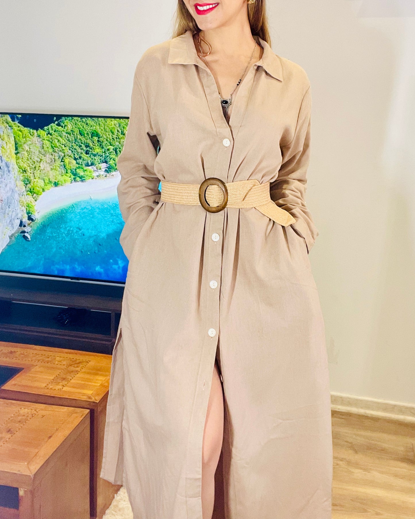 Maxi Camisa Kmelia