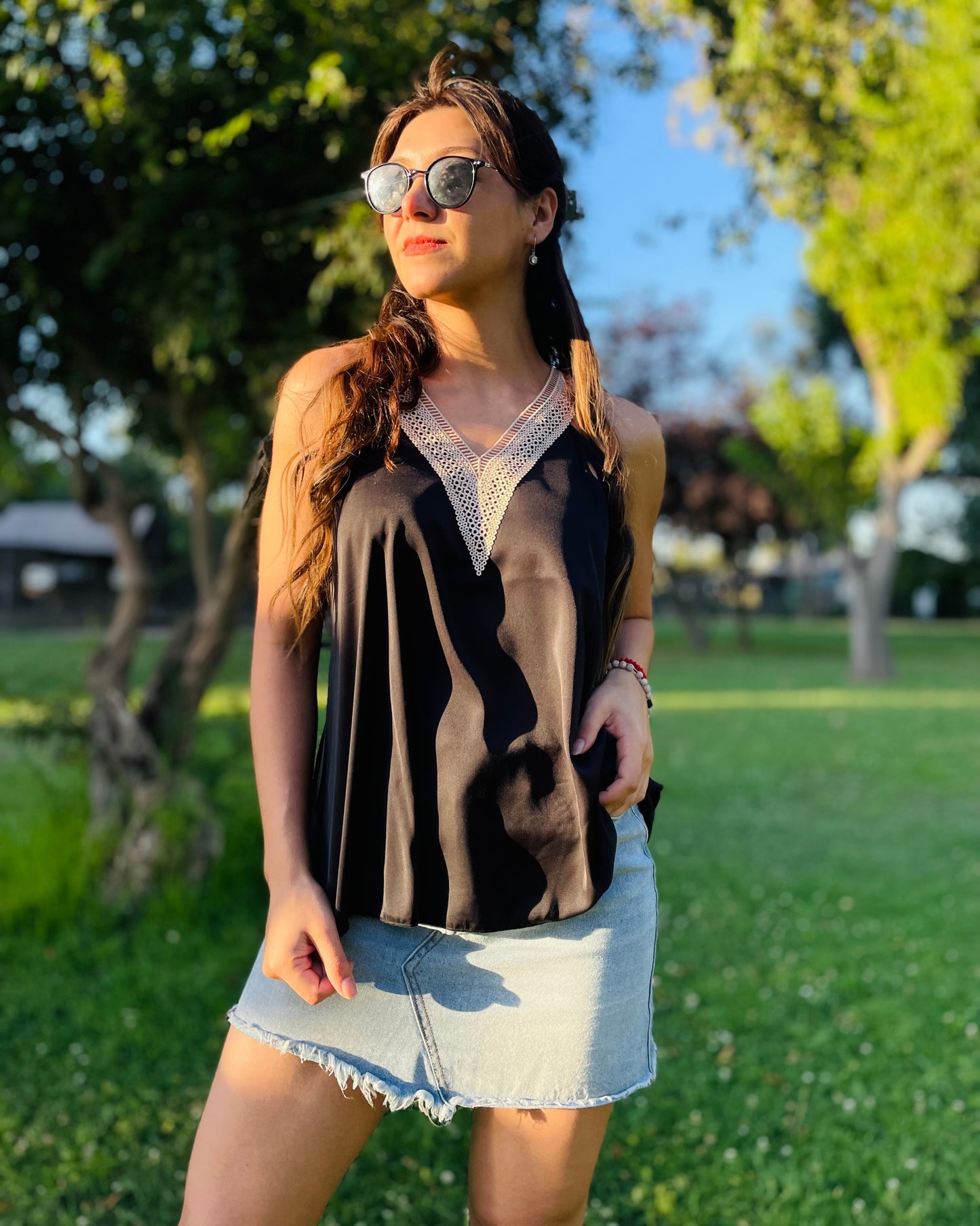 Blusa Merci Negro