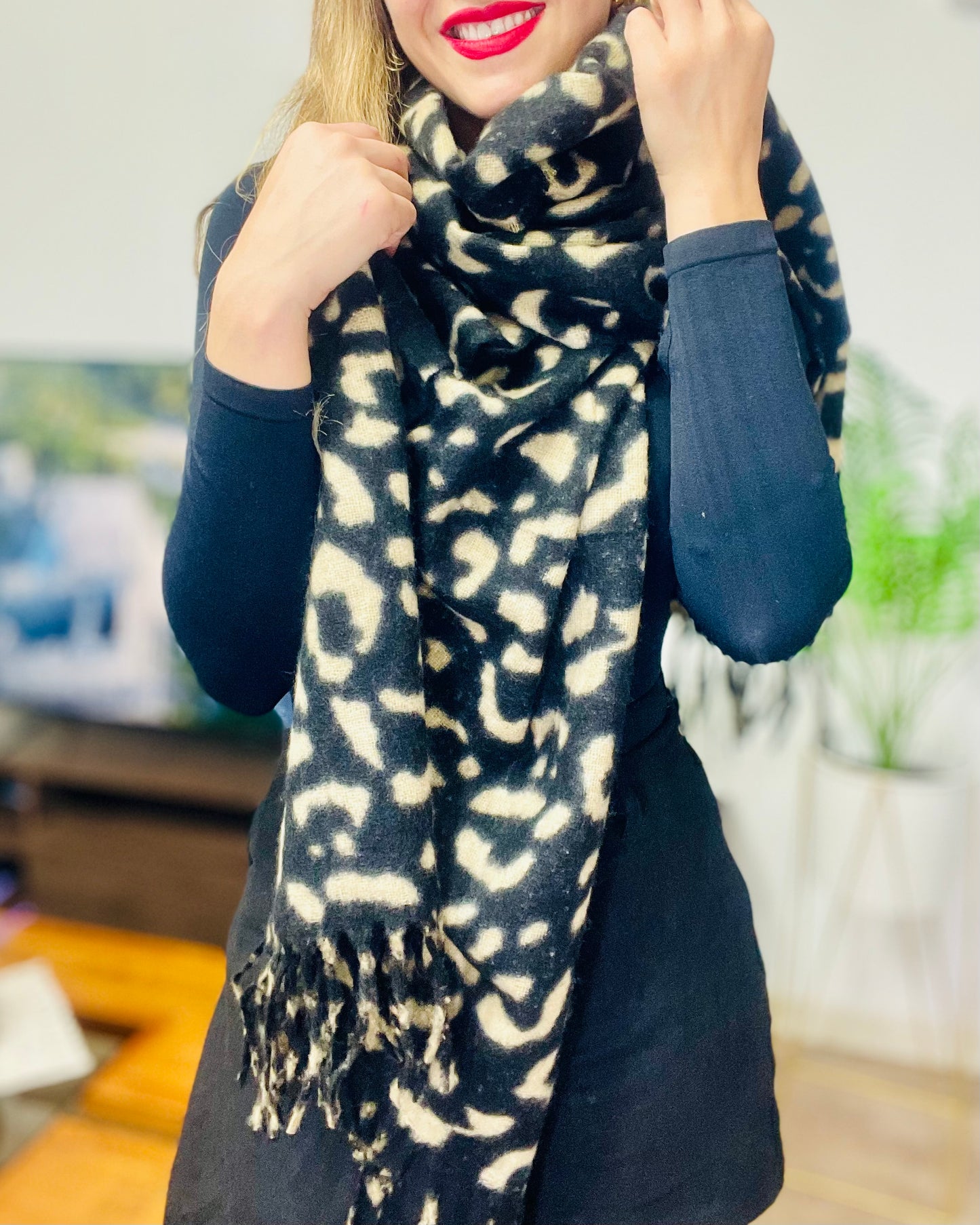 Maxi Bufanda Print