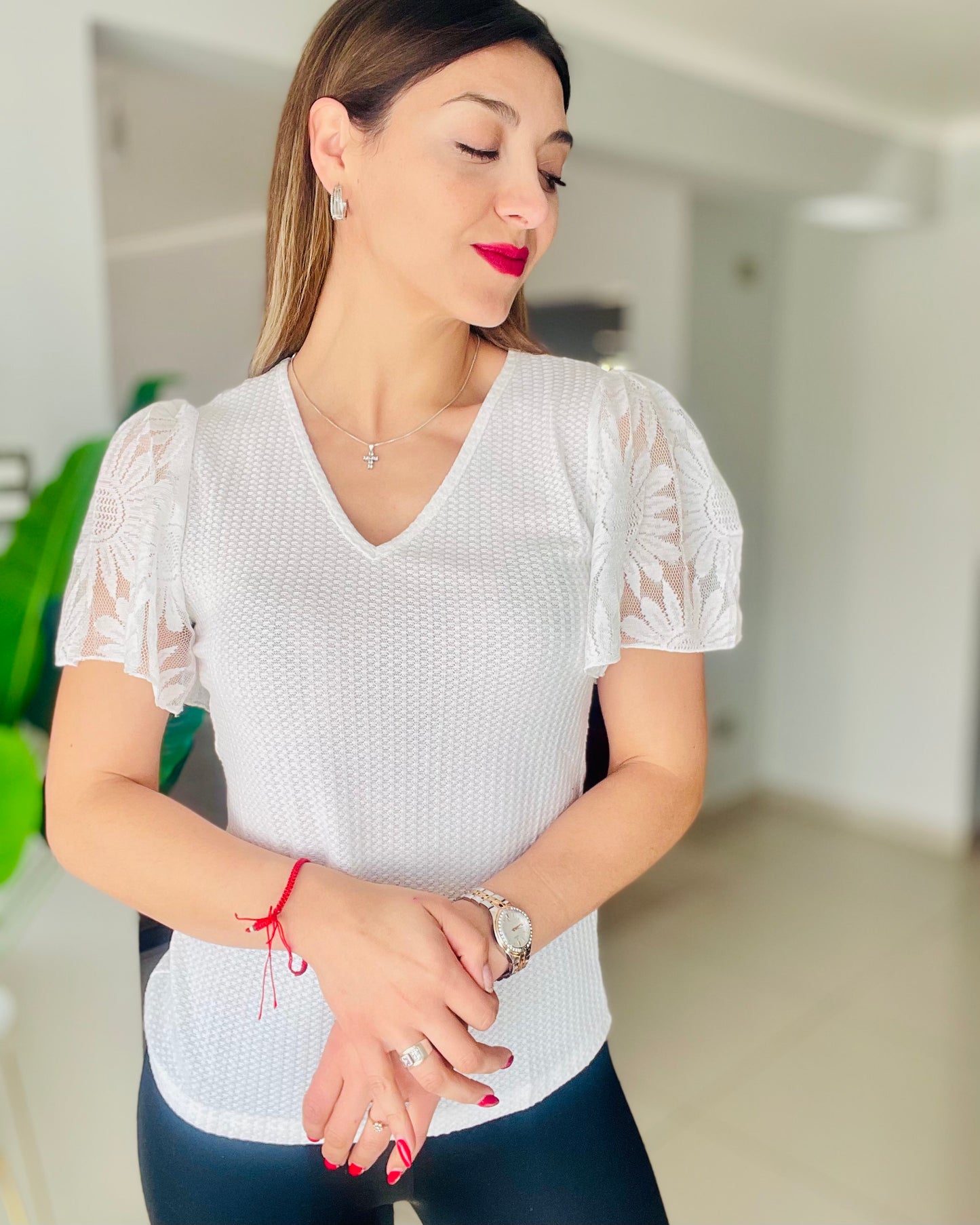 Polera Encaje