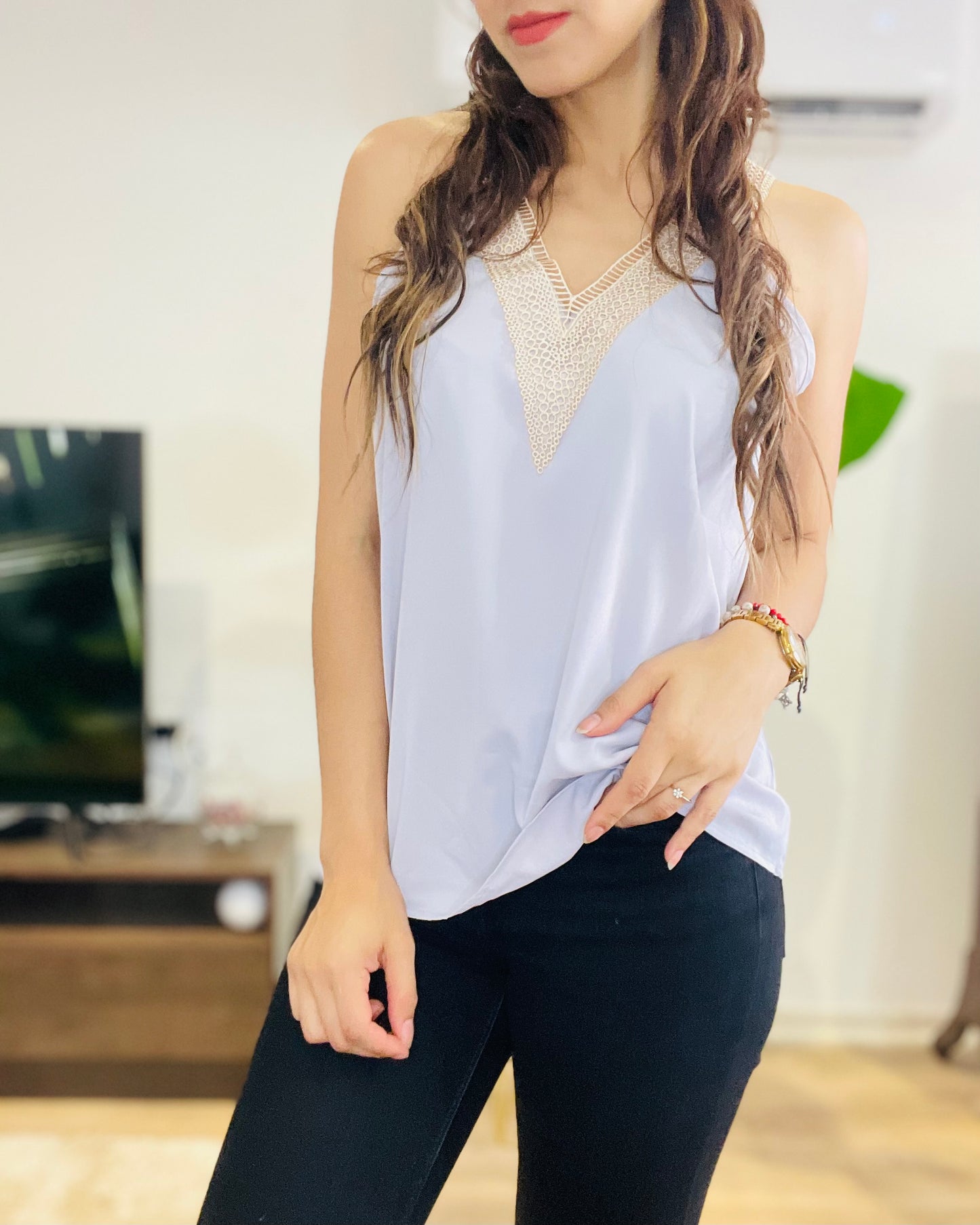 Blusa Merci Gris