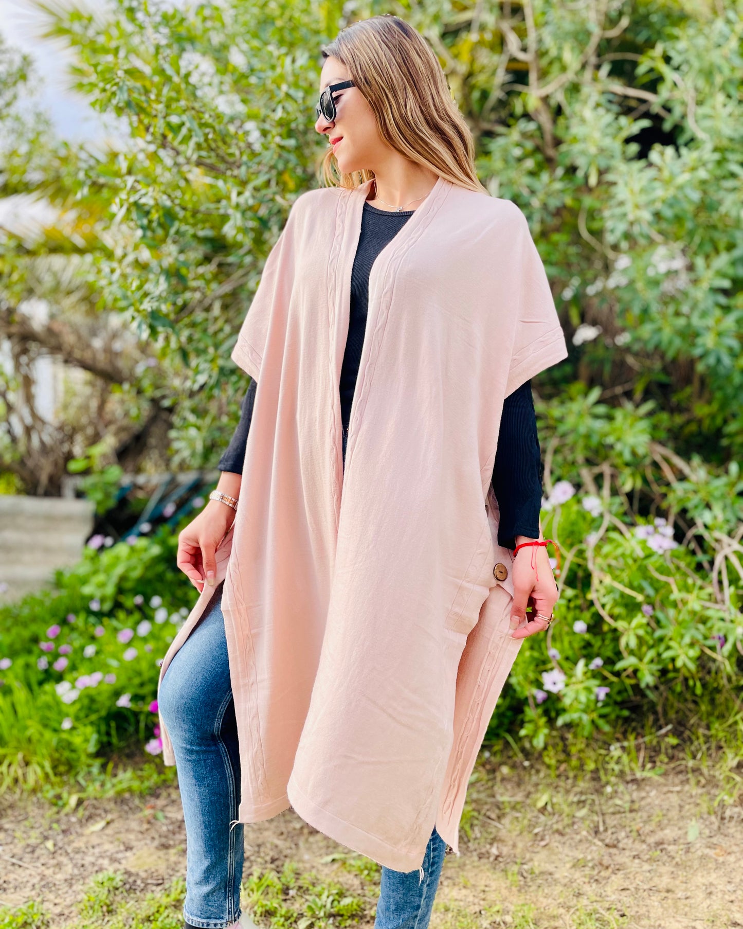 Cardigan Messie Beige