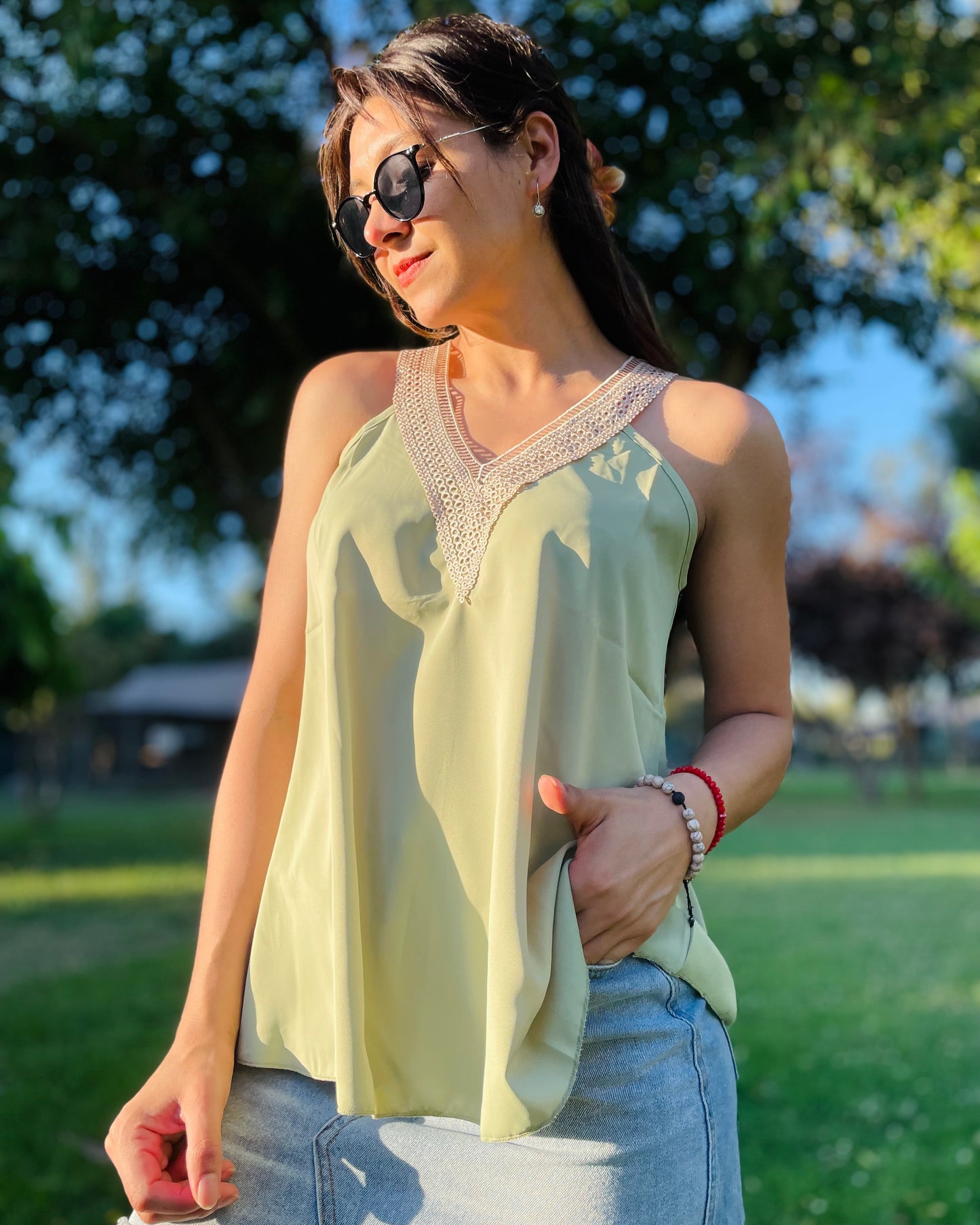 Blusa Merci Verde