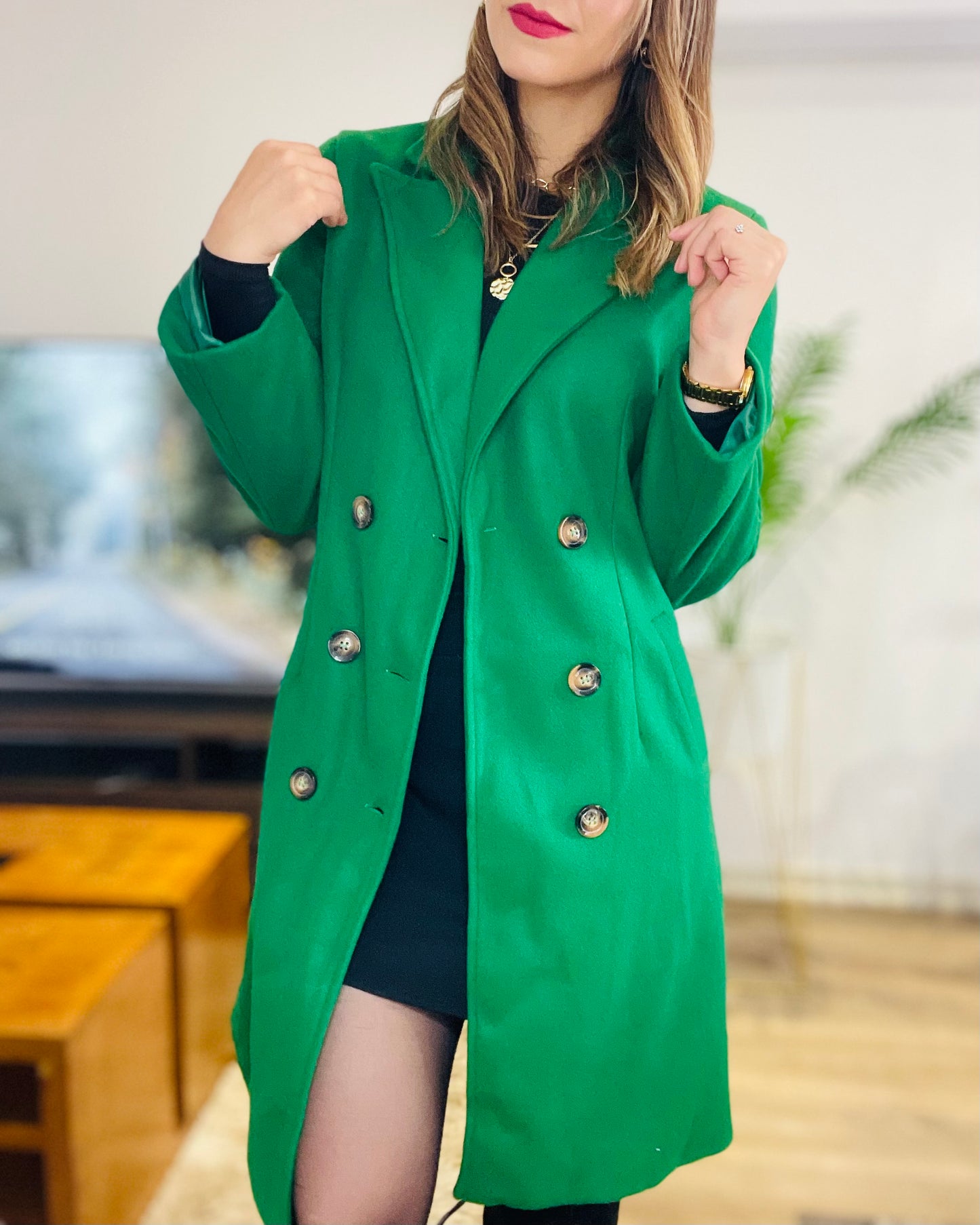Abrigo Eliana Verde