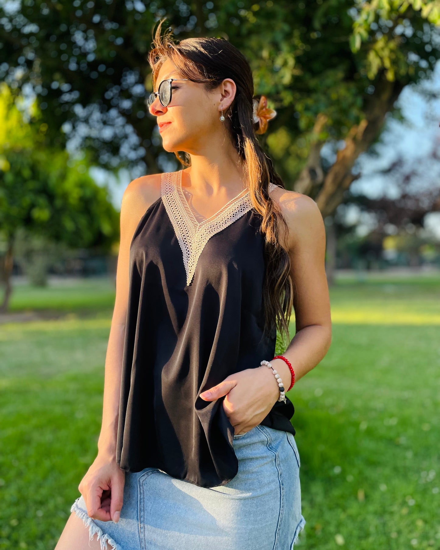 Blusa Merci Negro