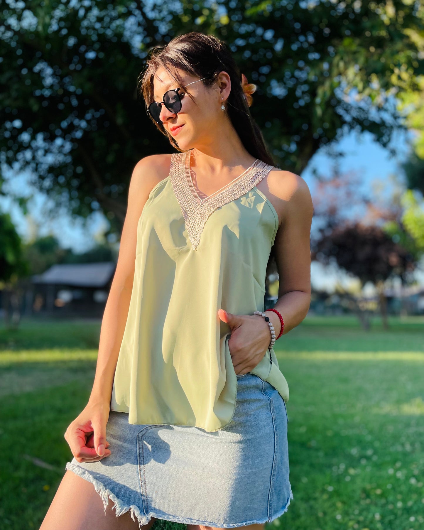 Blusa Merci Verde