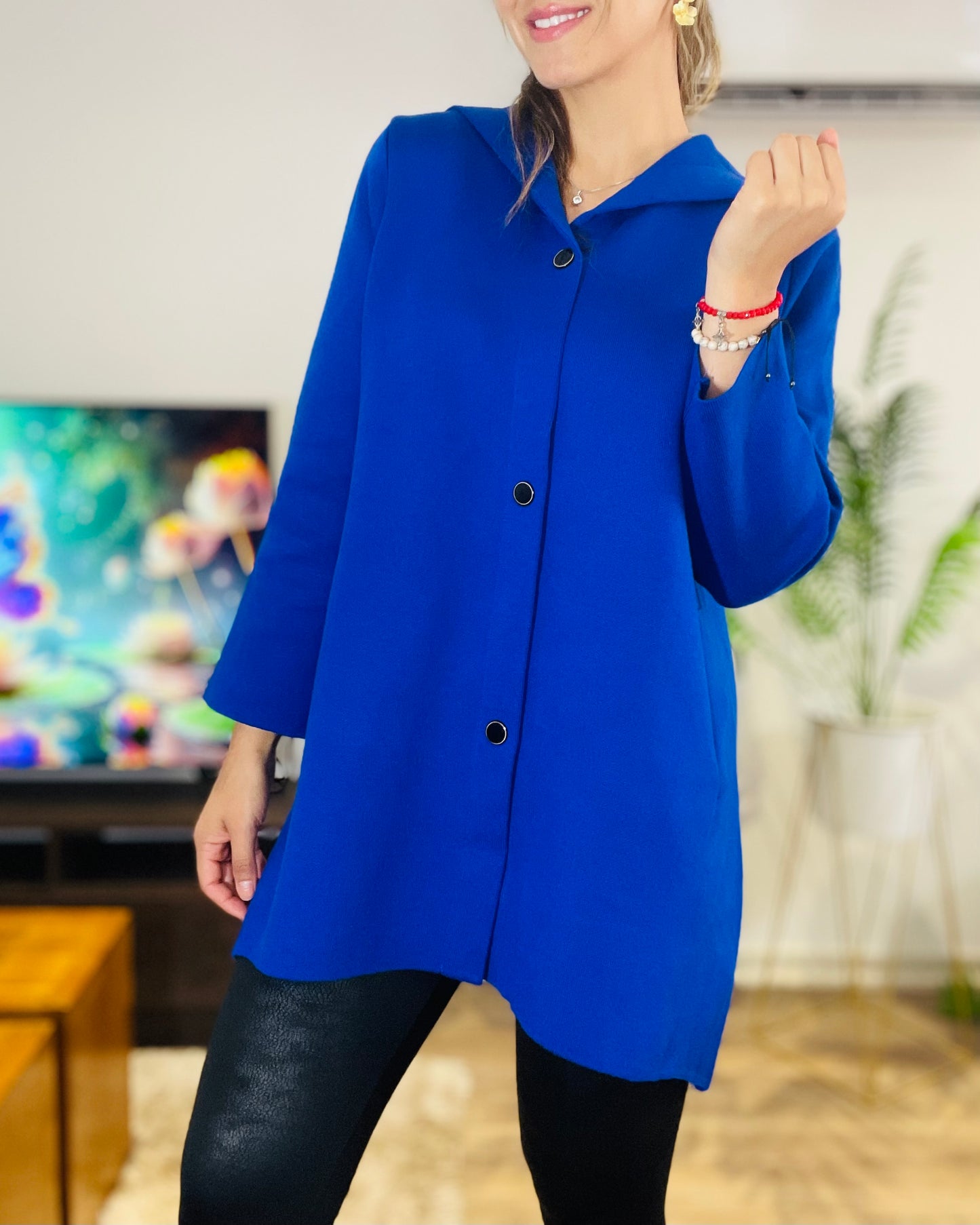 Abrigo Eloísa Azul Rey