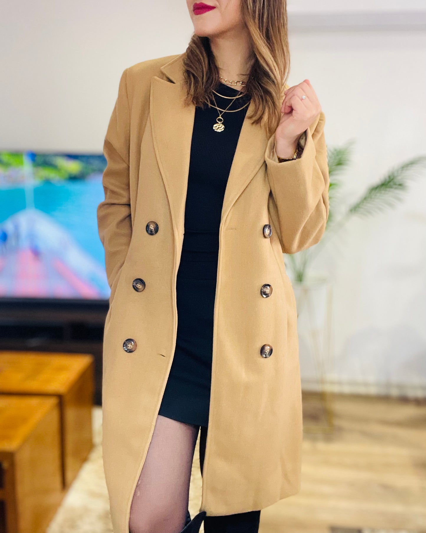 Abrigo Eliana Camel