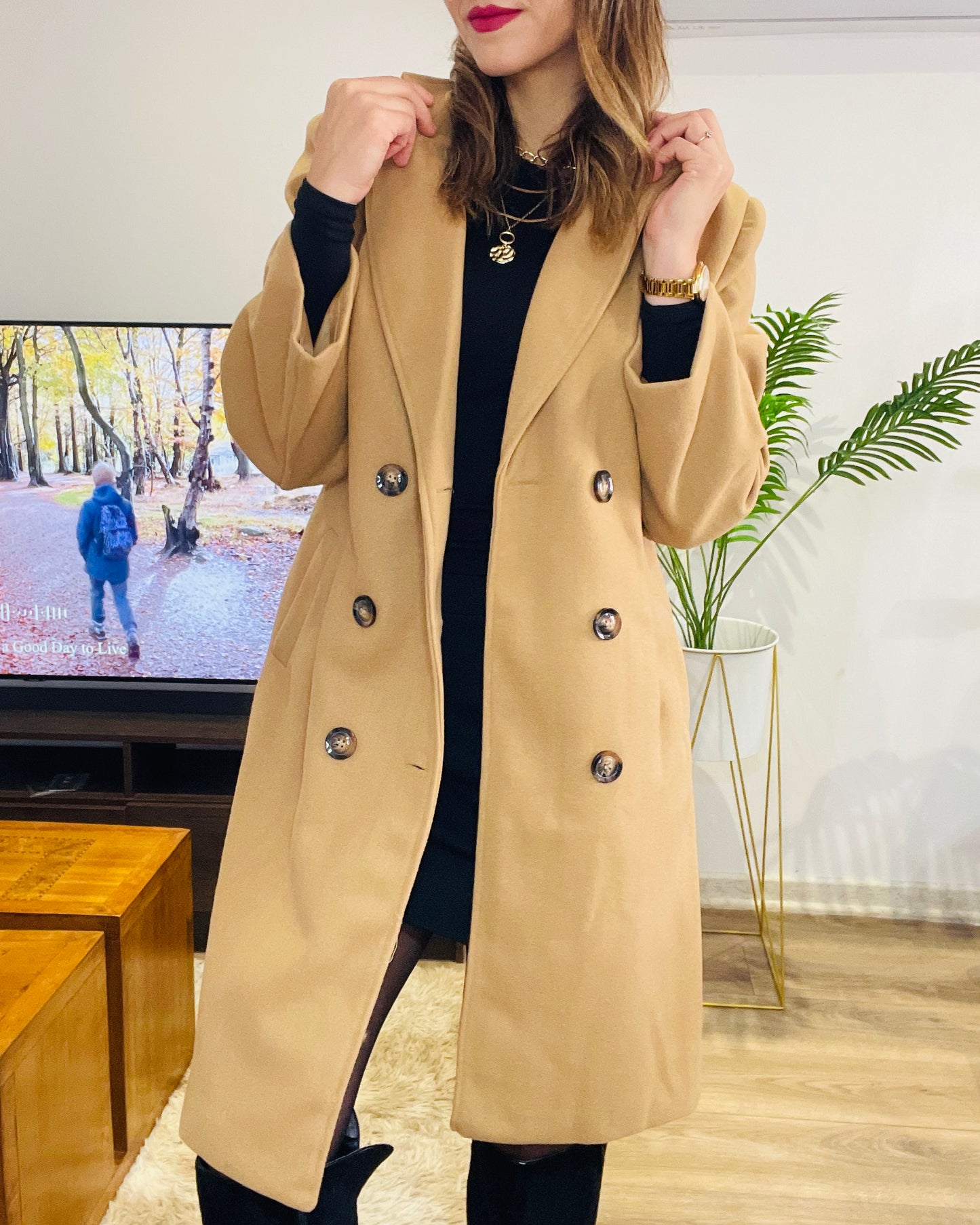 Abrigo Eliana Camel