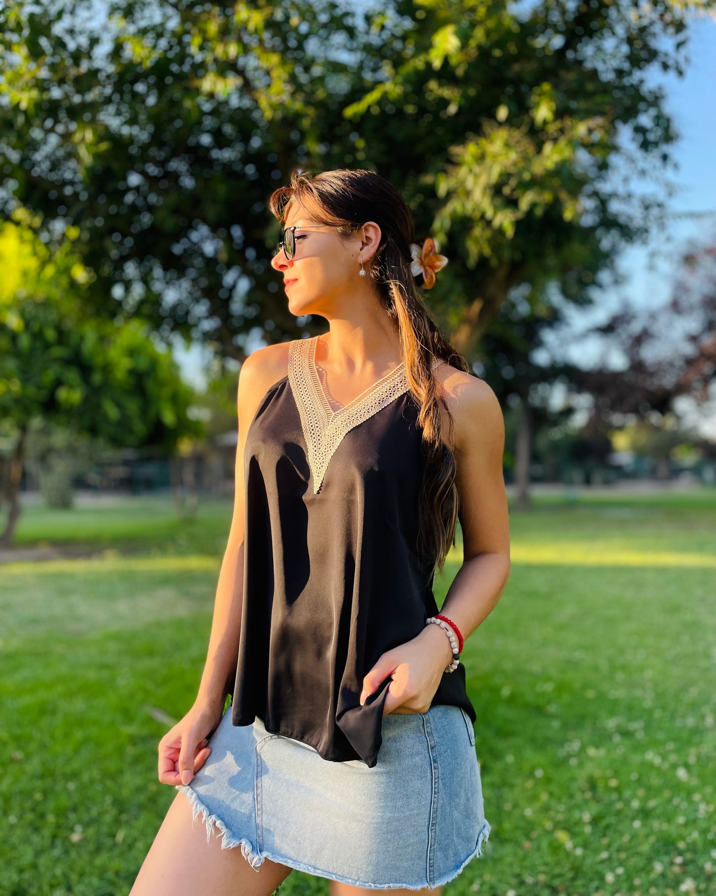 Blusa Merci Negro