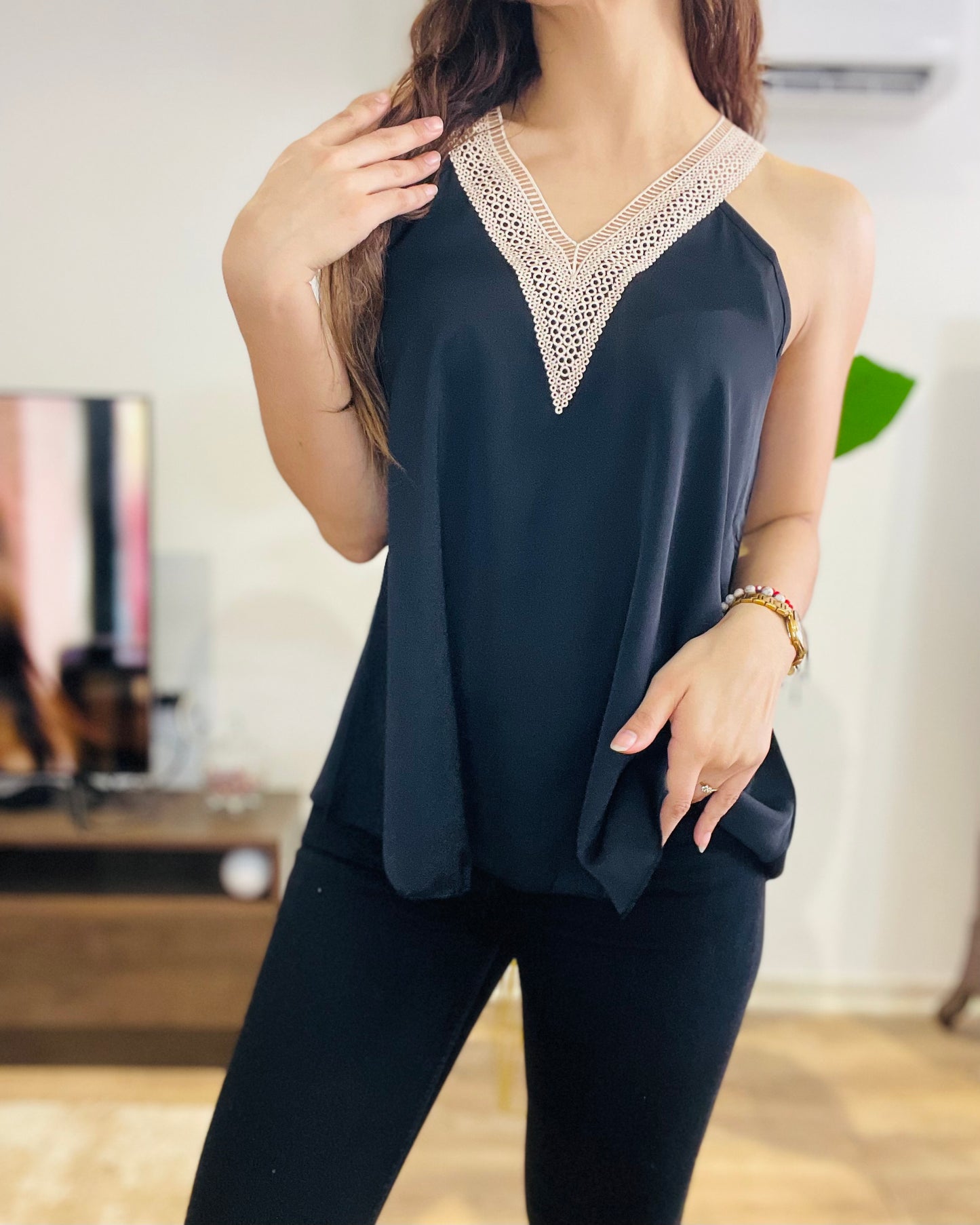 Blusa Merci Negro