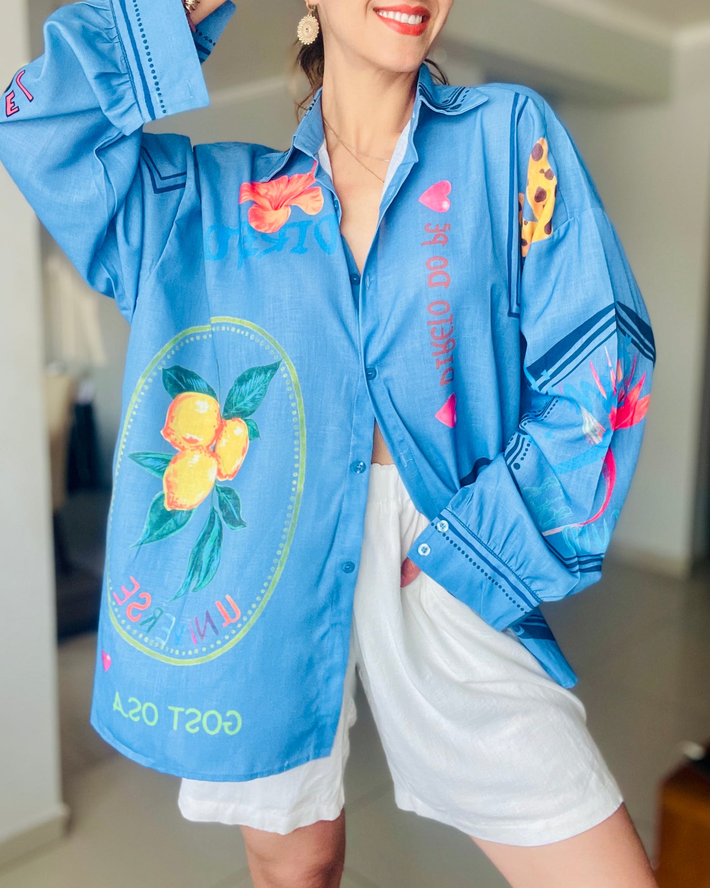 Camisa Hawaii