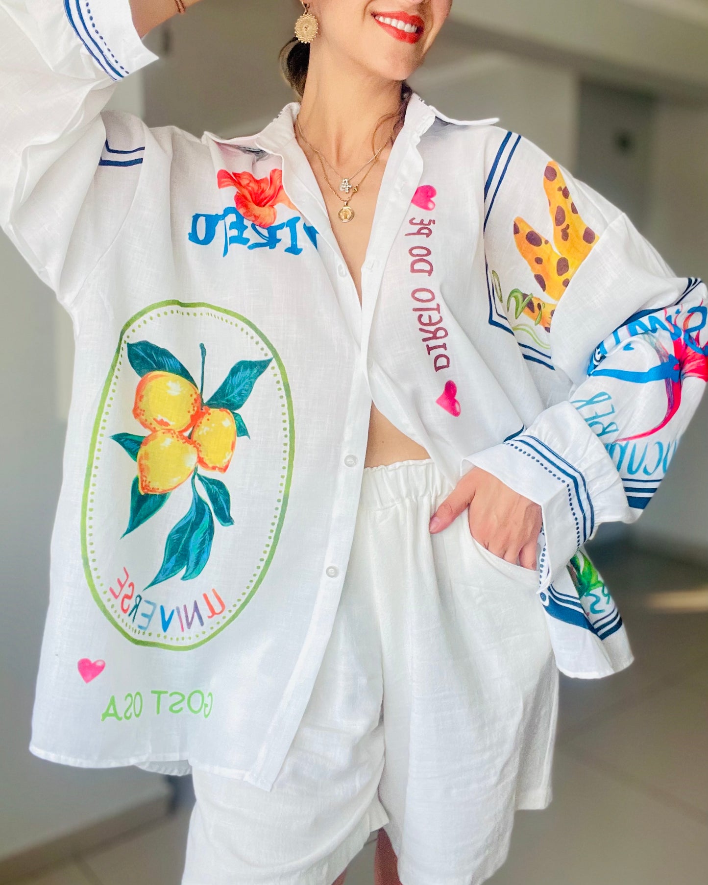 Camisa Hawaii