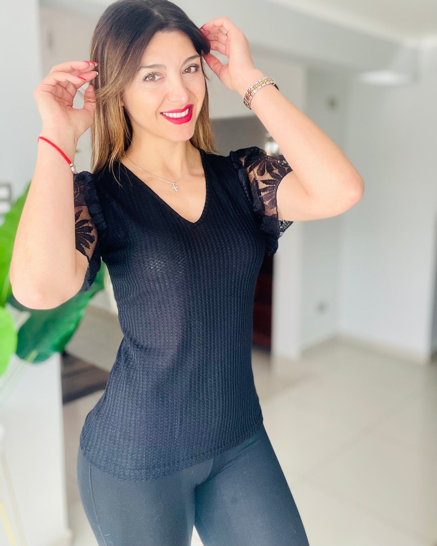 Polera Encaje