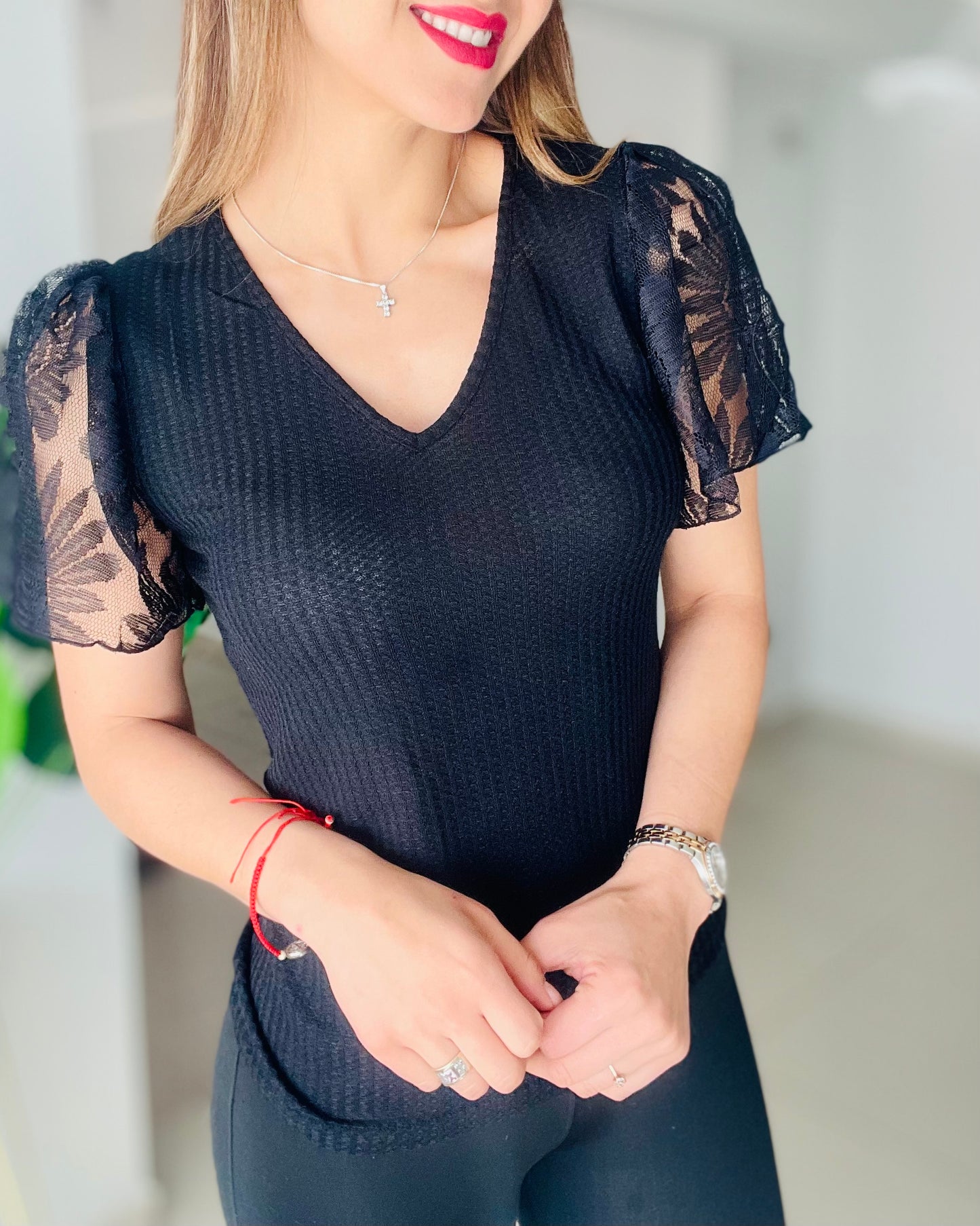 Polera Encaje