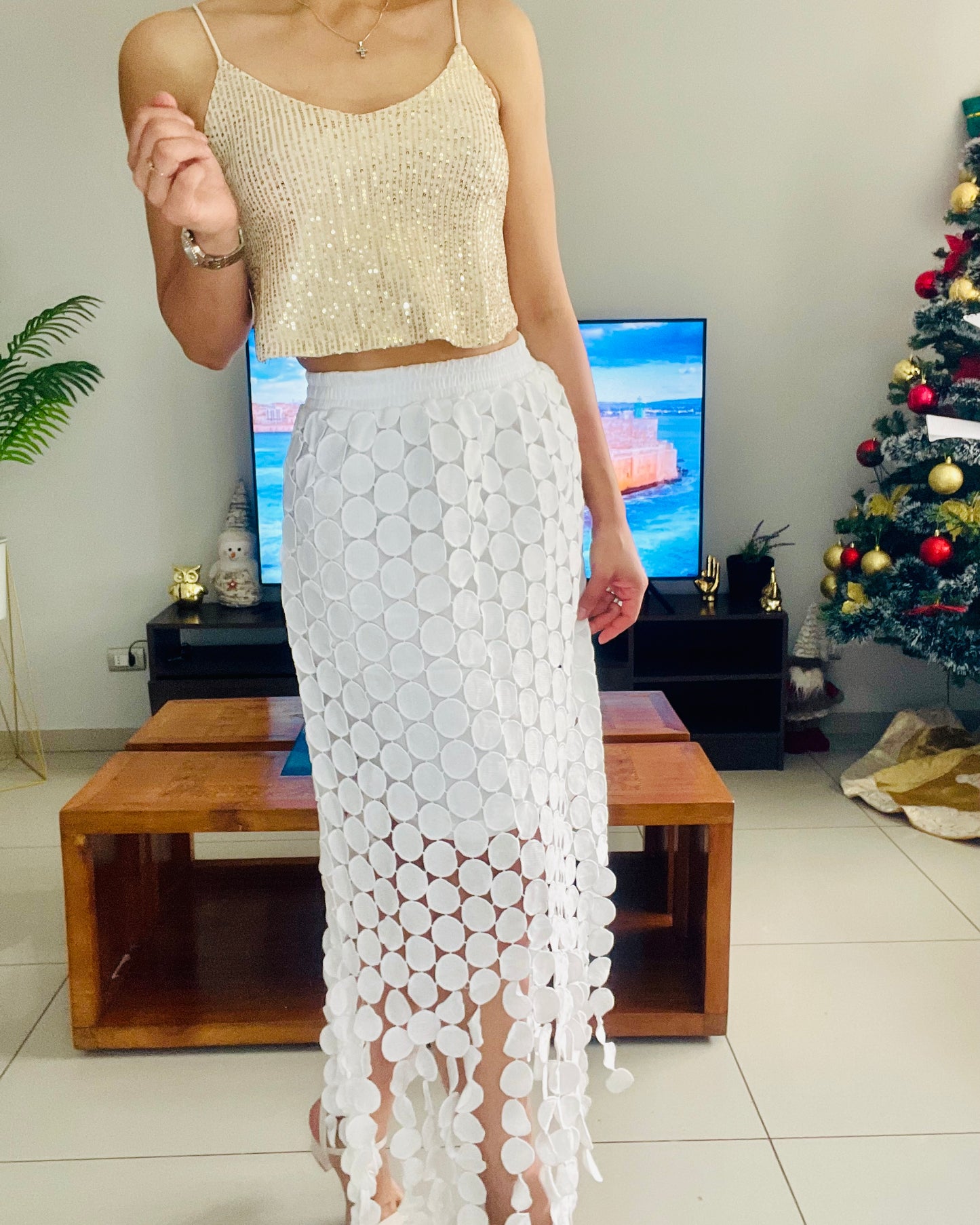 Falda Alma Blanca 👑