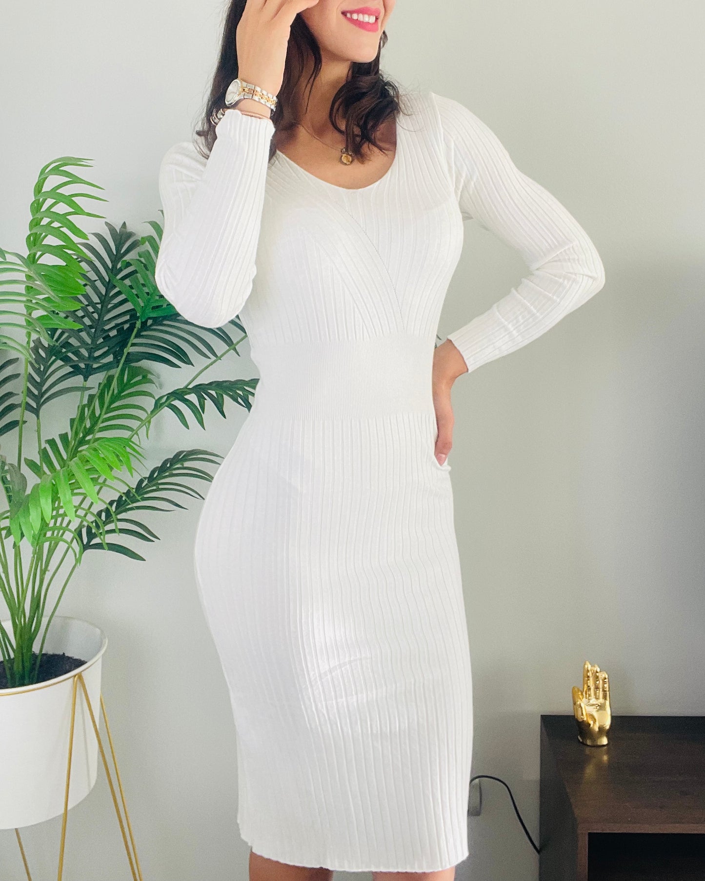 Vestido Isabella Blanco