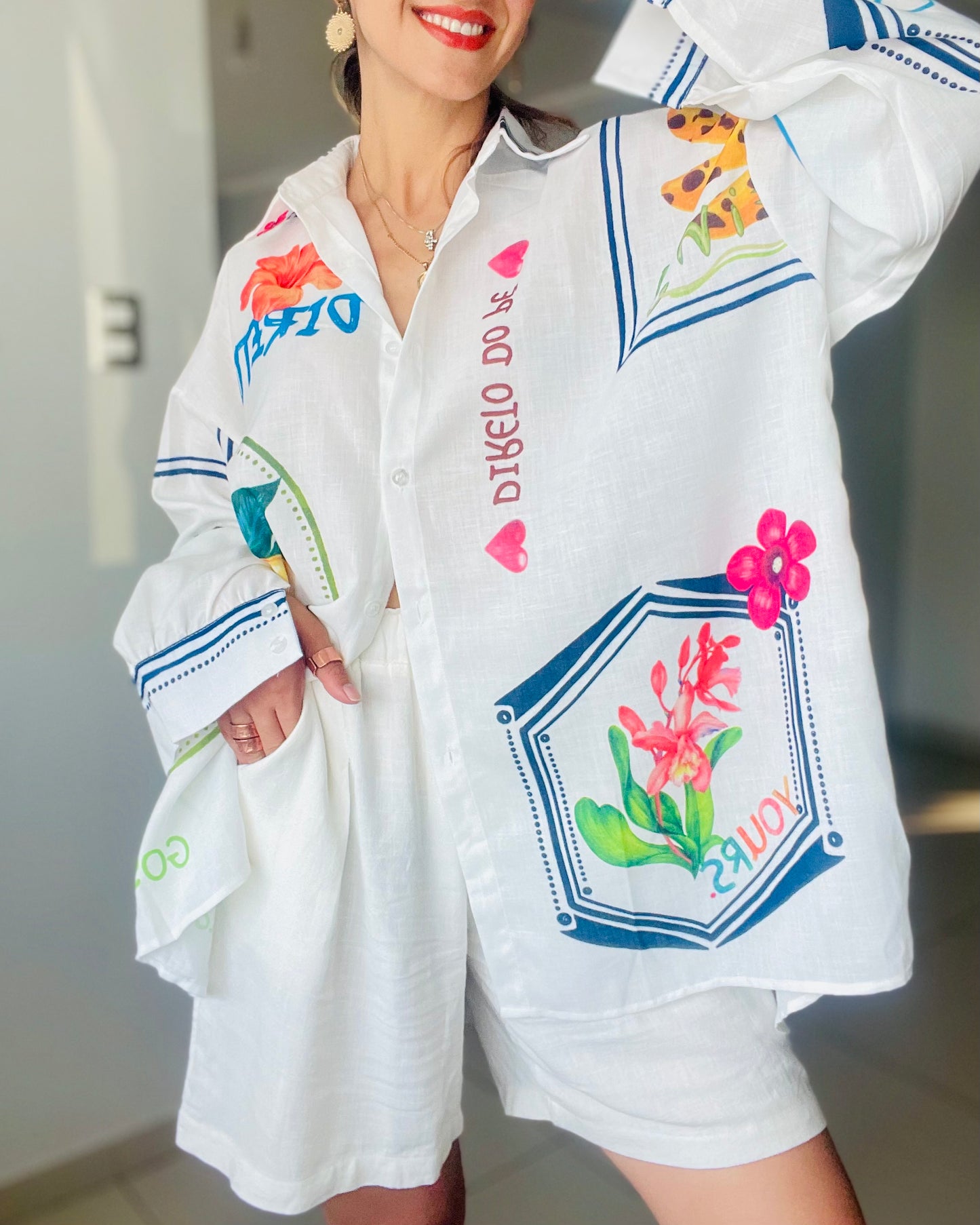 Camisa Hawaii