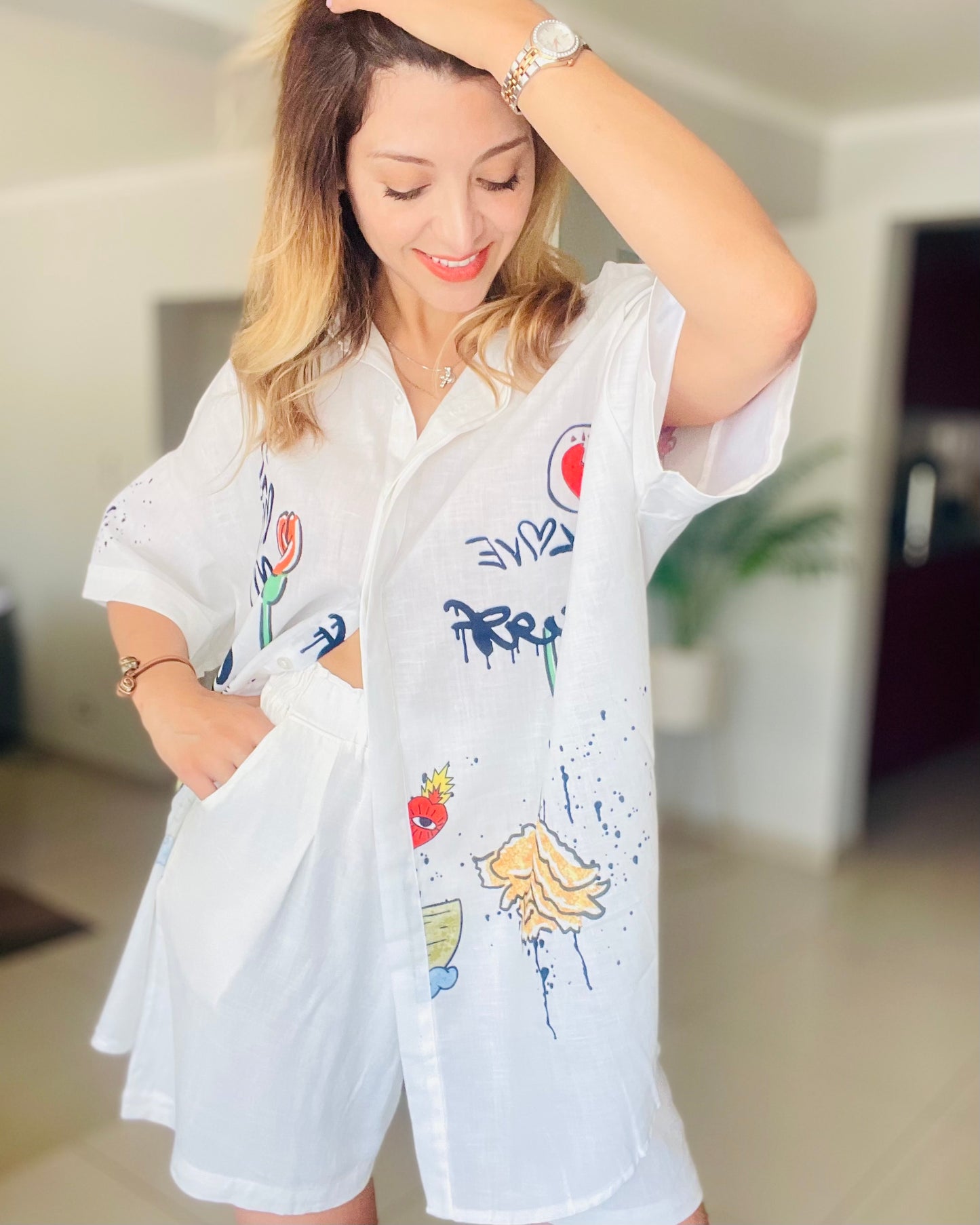 Camisa Hawaii