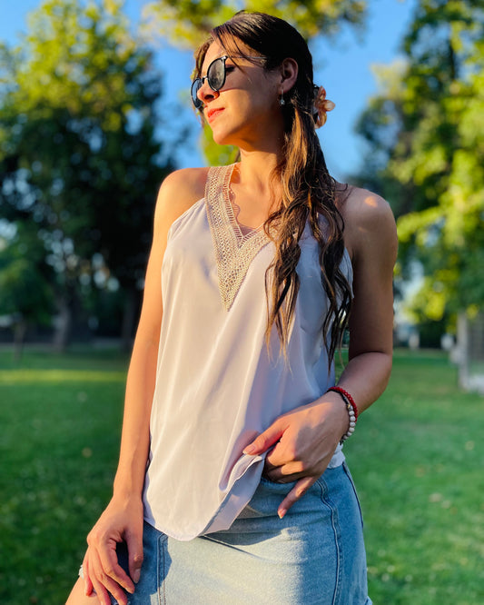 Blusa Merci Gris