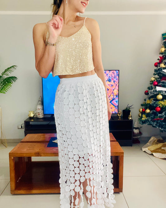 Falda Alma Blanca 👑