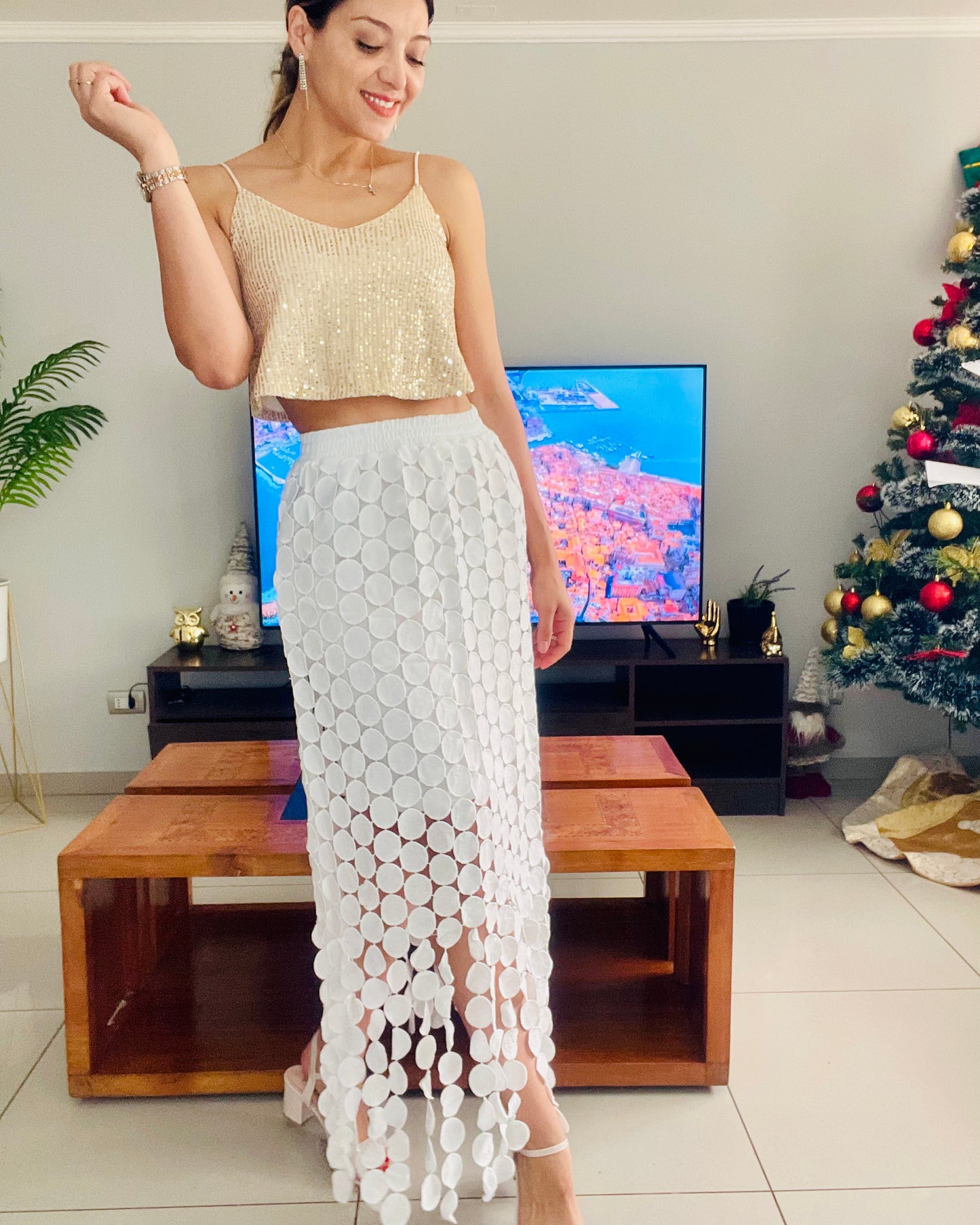 Falda Alma Blanca 👑